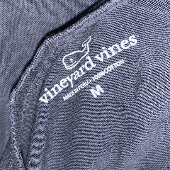 Navy blue vineyard vines long sleeve shirt - Picture 3 of 3